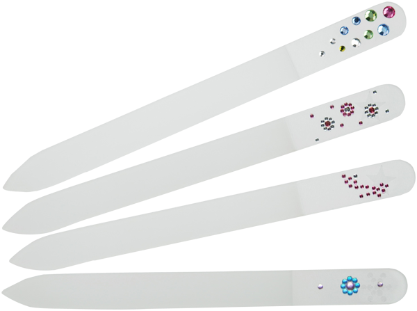Glasfeile, doppelseitig