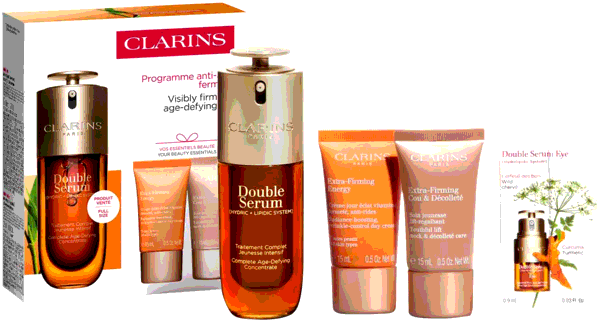 Seren CLARINS Double Serum & Extra-Firming Set