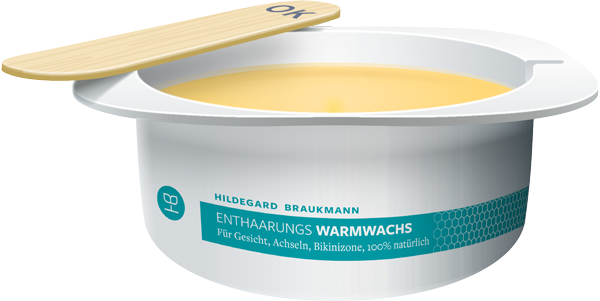 Enthaarungs Warmwachs für die Mikrowelle