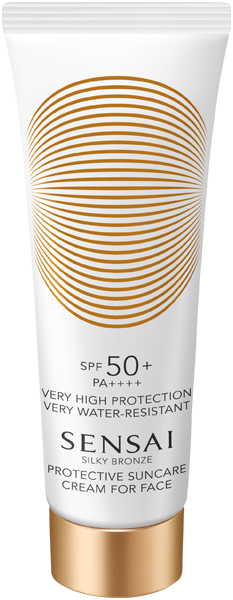 Silky Bronze Protective Suncare Cream for Face 50+