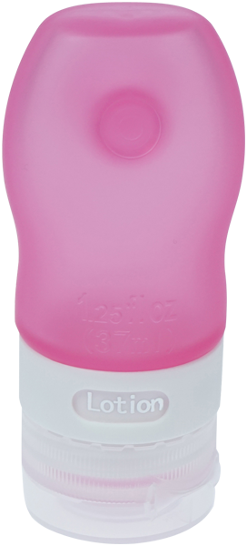 Reiseflasche, Silikon, leer