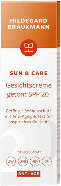 Sun & Care Anti-Age Gesichts Creme getönt SPF 20