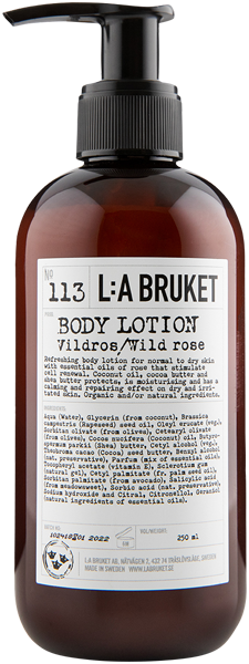 113 Body Lotion Wild Rose Cosmos Natural Certified