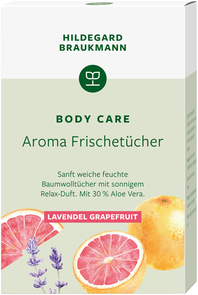 Body Care Hildegard Braukmann Body Care Aroma Frischetücher Lavendel Grapefruit
