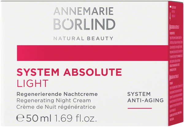 System Absolute Regenerierende Nachtcreme light