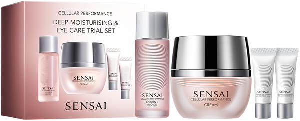 CELLULAR PERFORMANCE BASIS SENSAI Cellular Performance Deep Moisurisingf & Eye Care Trial Set