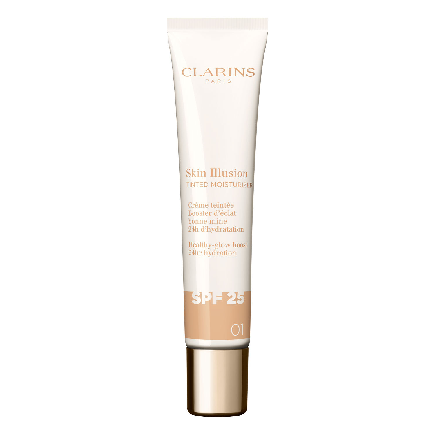 Teint CLARINS Skin Illusion Tinted Moisturizer SPF 25
