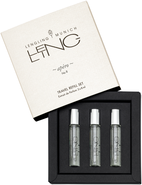 No 8 Apéro Travel Refill = Extrait de Parfum 3 x 8 ml
