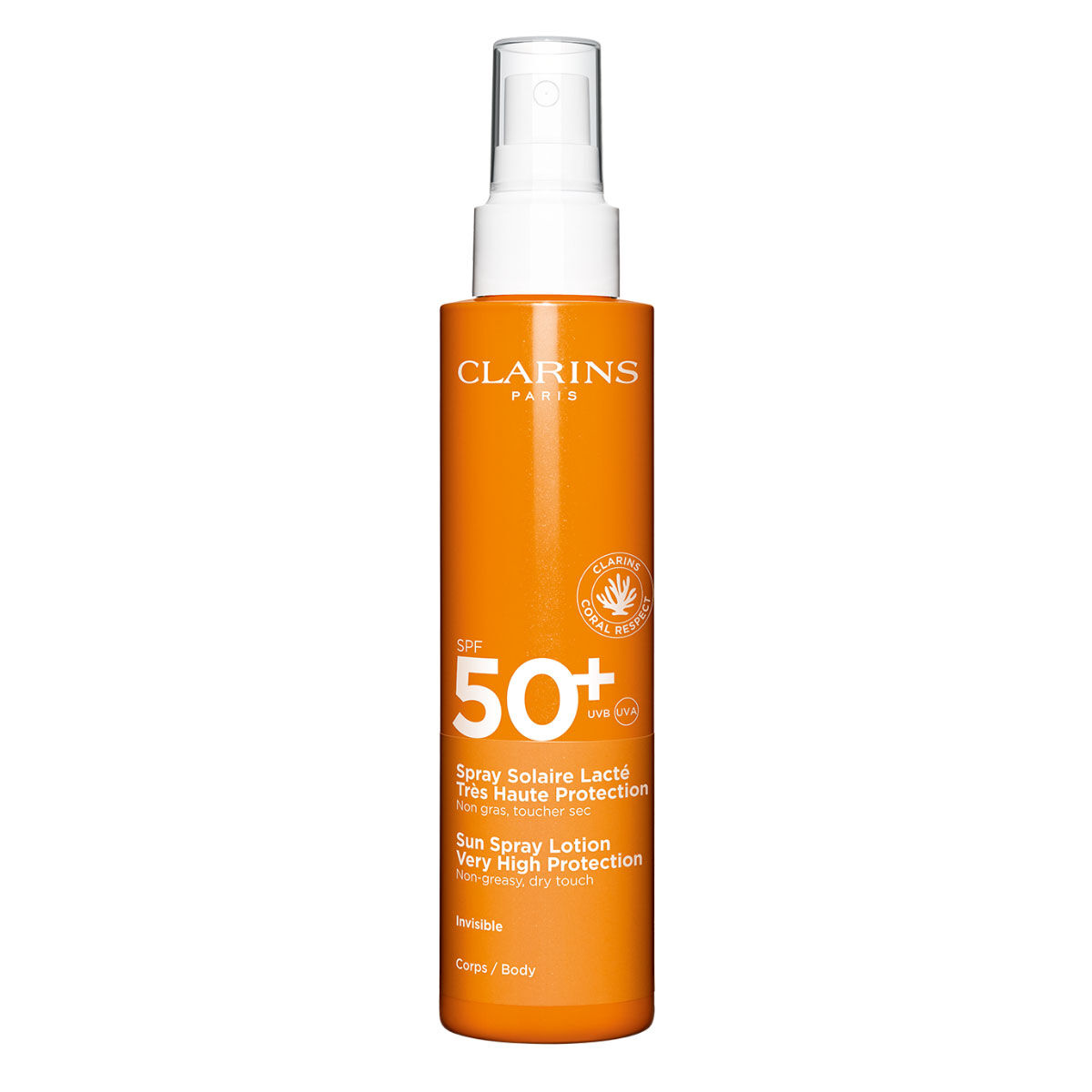 Sonnenpflege CLARINS Spray Solaire Lacté SPF 50+