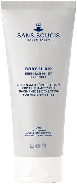 Body Elixir Ebenmässigkeit Niacinamid Körperlotion