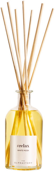 THE OLPHACTORY Relax WHITE MUSK Reed Diffuser