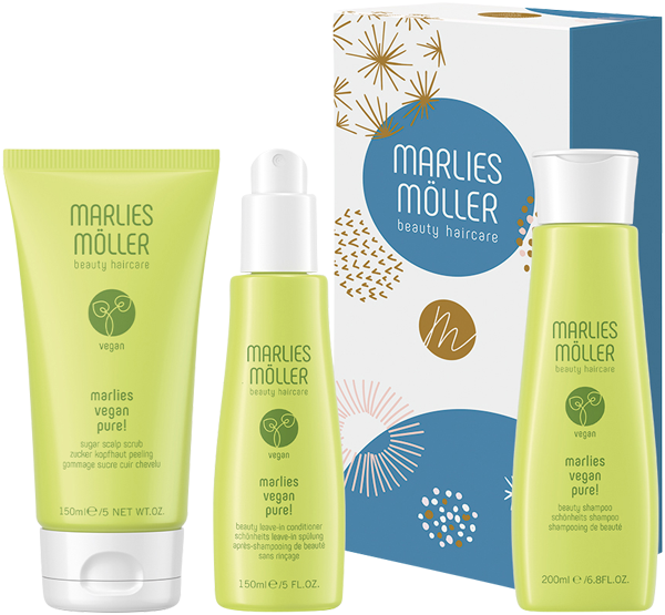 Pflege Marlies Möller X-Mas Set 4 Vegan Pure