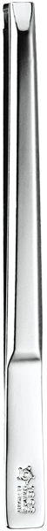 8cm, INOX Pinzette, rostfrei, satiniert, gerade, in Blister