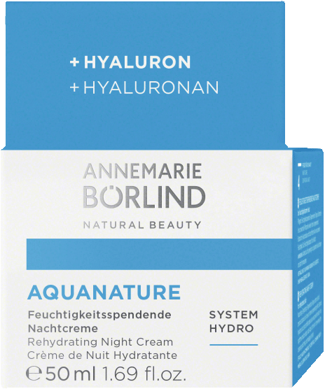 AquaNature Feuchtigkeitsspendende Nachtcreme