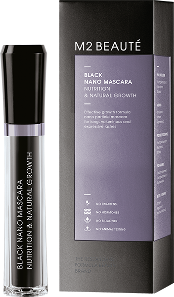 Black Nano Mascara Nutrition & Natural Growth