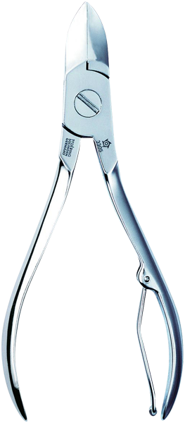 11,5cm, Nagelzange, vernickelt, in Blister