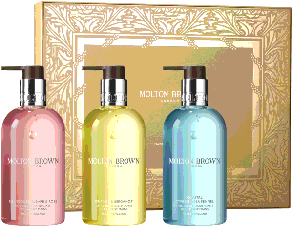 Premium Molton Brown Handseifen Trio
