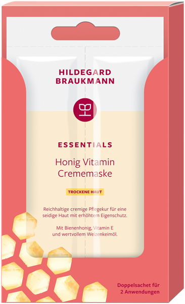 Essentials Hildegard Braukmann Essentials Honig Vitamin Crememaske Box mit 12x14 ml