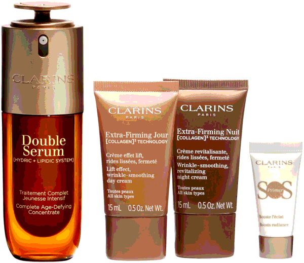 Seren CLARINS Double Serum & Extra-Firming X-Mas Set
