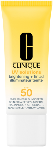 Sonnenpflege Clinique UV Solutions Brightening Tinted Sunscream SPF50