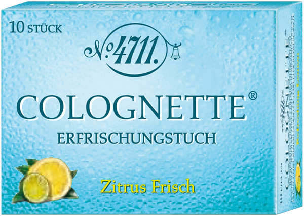 Echt Kölnisch Wasser Erfrischungstücher Citrus