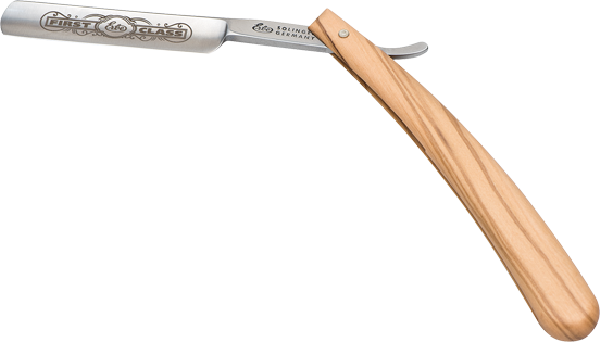Rasiermesser Olivenholz