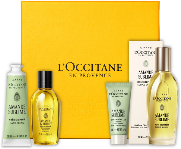 Themen L'Occitane Amande Sublime Körperpflege Set