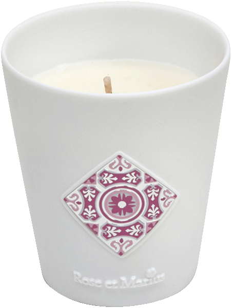 Rose et Marius Un Vin Rosé Sous La Tonnelle Candle