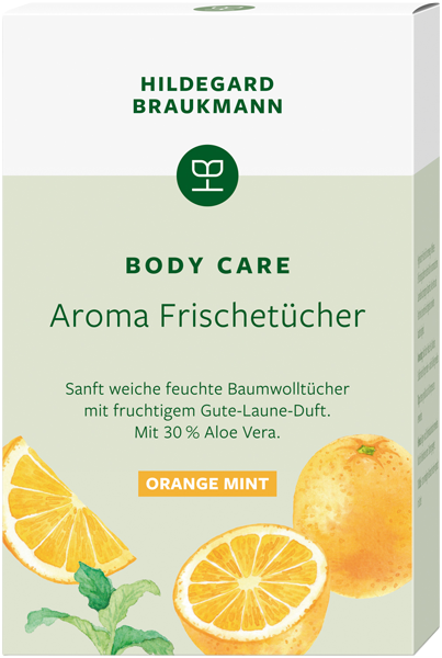 Body Care Hildegard Braukmann Body Care Aroma Frischetücher Orange Mint
