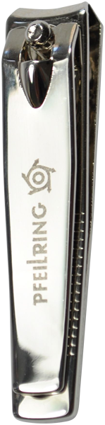 6cm, Nagelknipser, vernickelt, in Blister