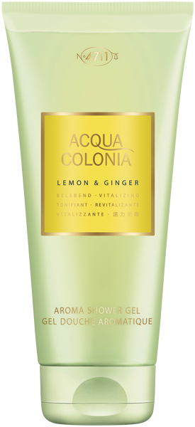 Lemon & Ginger Aroma  Shower Gel with Bamboo Extract