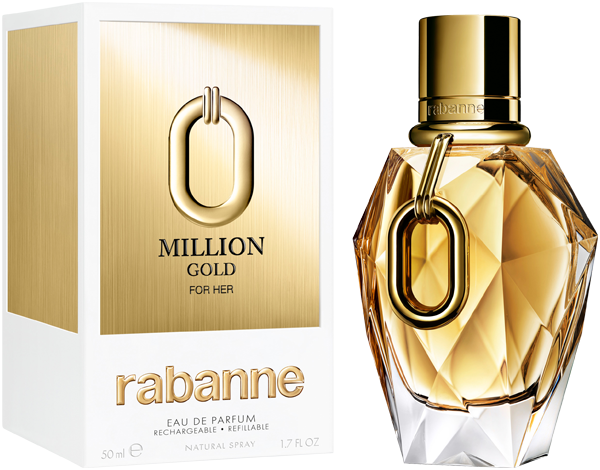 Million Gold For Her Eau de Parfum Nat. Spray Refillable