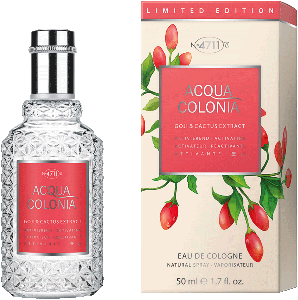 Goji & Cactus 4711 Acqua Colonia Goji & Cactus Extract Eau de Cologne Nat. Spray