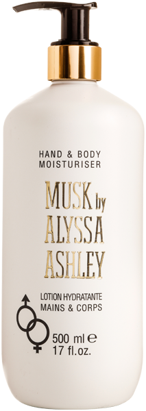 Musk Hand & Body Lotion Pumpe