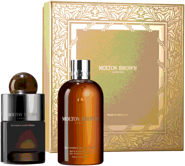 Premium Molton Brown Re-charge Black Pepper Parfüm Geschenkset