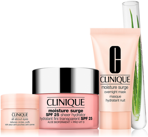 Sets & Geschenke Clinique Moisture Surge Hydrate & glow, hydration meets sun protection