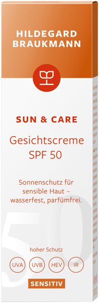 Mama & Ich Hildegard Braukmann Sun & Care Sensitive Gesichts Creme SPF 50