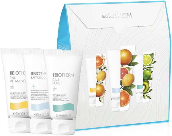 Duschgel Biotherm Lait de Douche Trio Set