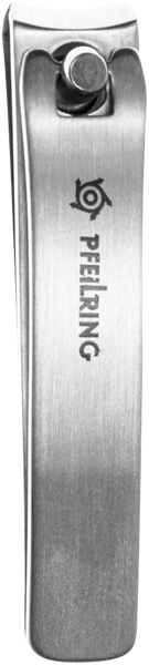 6cm, INOX Nagelknipser, rostfrei, matt gebürstet, in Blister