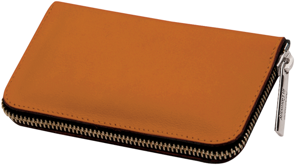 Manicure Etuis Erbe Reißverschluss Etui Zipper, vernickelt