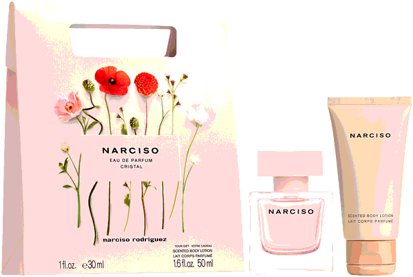 Narciso Cristal Shopping Bag Set