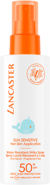 Sun Sensitive Lancaster Sun Sensitive Wet Skin Applikation Water Restistant Milky Spray SPF 50+