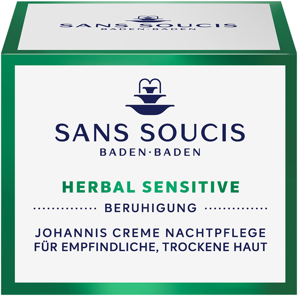 Herbal Sensitive Johannis Creme Nachtpflege