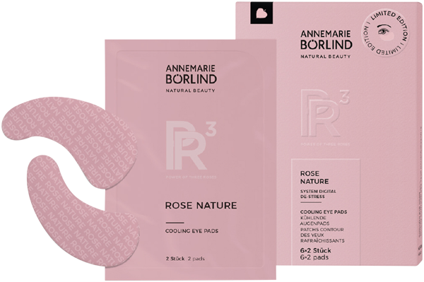 Rose Nature Kühlende Augenpads