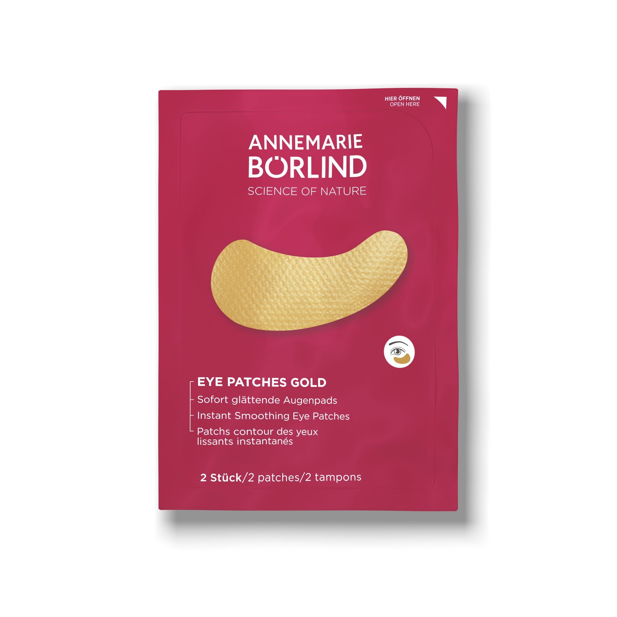 Gesichtspflege ANNEMARIE BÖRLIND System Absolute Anti-Aging Augenpads Gold