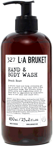 327 Hand & Body Wash Beach Rose
