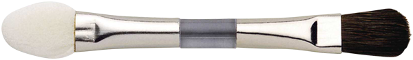 Lid-Doppelpinsel Transparent