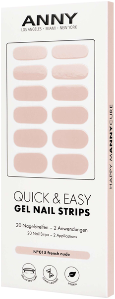 Nagellack Anny Quick & Easy Gel Nail Strips