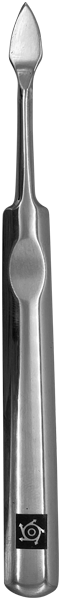 11cm, INOX Nagelreiniger, blank, rostfrei, im Blister
