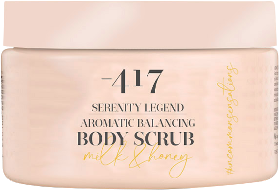 -417 Serenity Legend Aromatic Balancing Body Scrub Milk & Honey